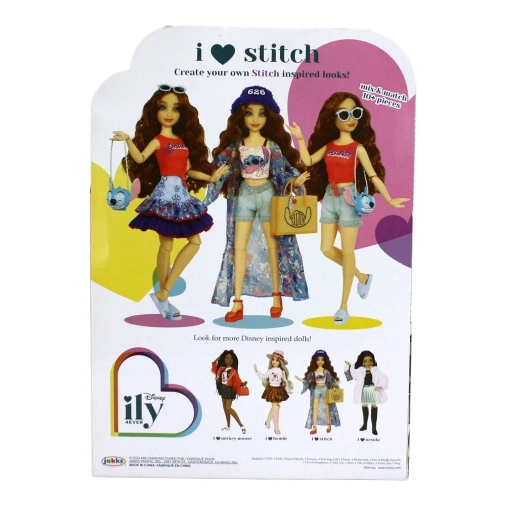 Disney ily 4EVER Doll Inspired by Stitch 11 inch Fashion Doll‎ Set New NIB